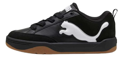 Tenis Puma Park Lifestyle Negro Blanco De Caballero Original