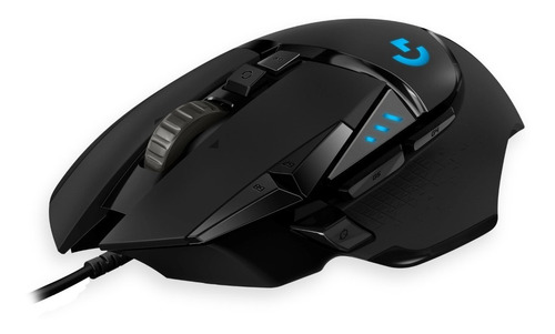 Mouse para jogos Logitech G502 X com fio Lightforce Hybrid Optical Color Black