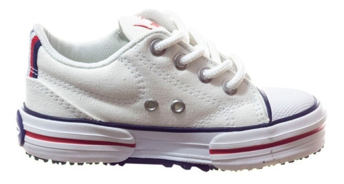 Imagen 2 de 8 de Zapatillas Topper Colegial Lona Nova Low Kids Art 83680