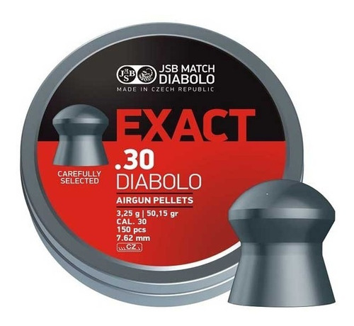 Balines Jsb Exact Cal. .30 / 7,62mm X 150u  Loc. Tribunales