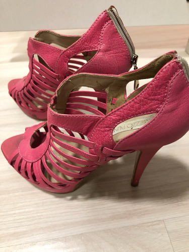 Sandália Mezzo Punto Rosa Pink