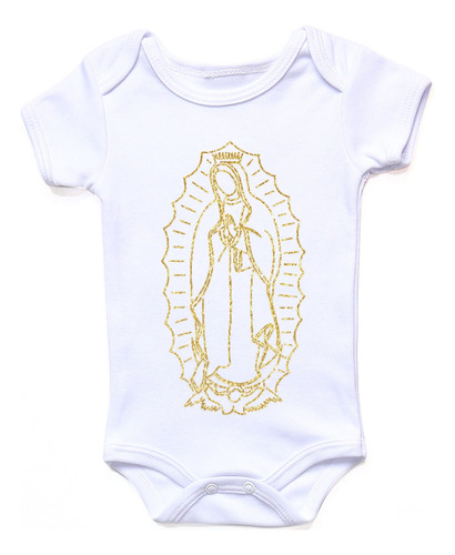 Pañalero Bebé Virgen Guadalupe 12 Diciembre Regalo Amor #4