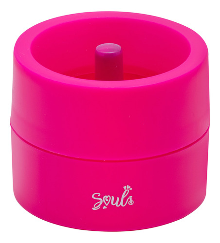 Porta Clip Brw Redondo Magnetico Imantado Color :: Fucsia