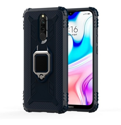 Funda Para Xiaomi Redmi 8 Carbon Ring