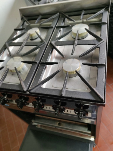 Imagen 3 de 5 de Cocina Industrial 4 Hornallas Tecnocalor