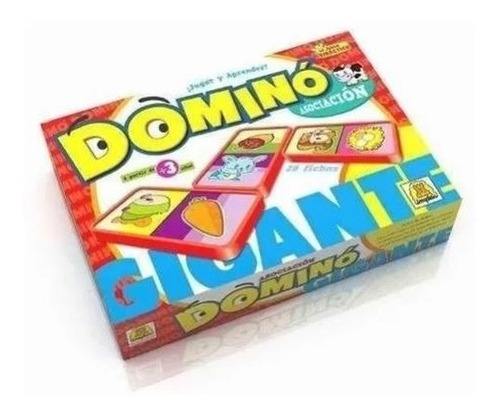 Juego De Mesa Domino Gigante De Asociación Implas