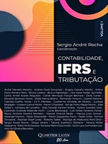 Contabilidade, Ifrs E Tributação - Vol. 1