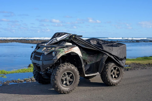Xyzctem Waterproof Atv Cover, Heavy Duty Black Protects 4 Gm