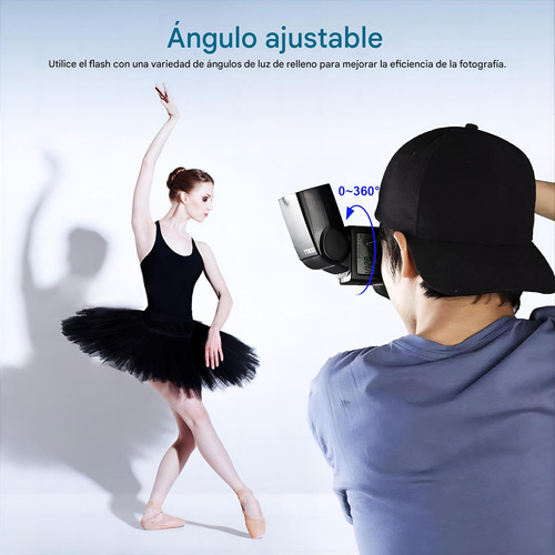 Godox Tt600s Gn60 2.4g Flash Speedlite Para La Cámara Réflex Color Black