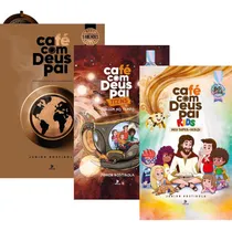 Comprar Kit 3 Livros | Café Com Deus Pai 2025 + Café Com Deus Pai Teens + Café Com Deus Pai Kids Coleção 2025
