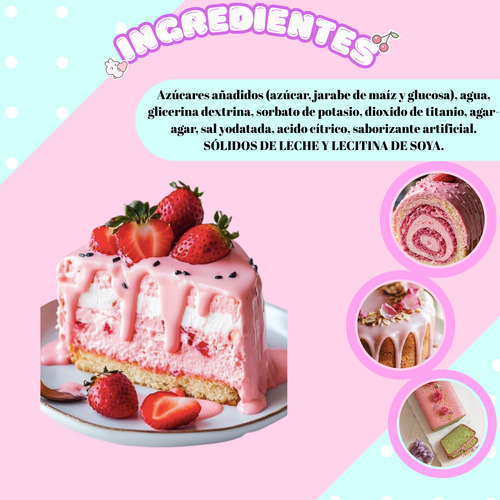 Cobertura Para Donas Icing Glass Alpezzi Sabor Fresa 5kg