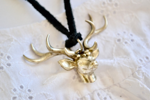 Imagen 4 de 10 de Collar De Ciervo, Animal, Joyeria De Autor, Cod1
