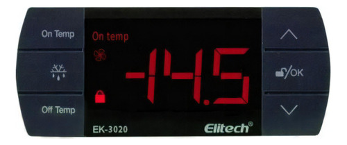 Ek-3020 Controlador Digital Temperatura Cinza 110v