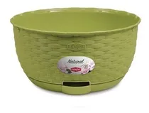 Comprar Materos Macetas Porrones Modernos Natural Stefanplast 30x15 