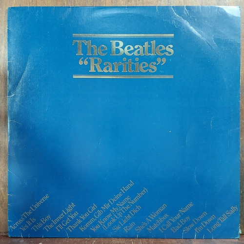 Vinil Lp The Beatles Rarities Com Encarte