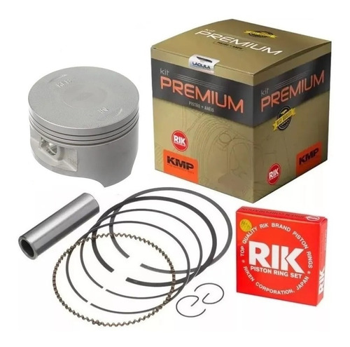 Kit Pistão C/ Anéis Rik Crf 230 Kmp Premium 4,5mm