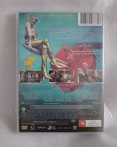 DVD de Birds Of Prey, DC, doblaje original sellado
