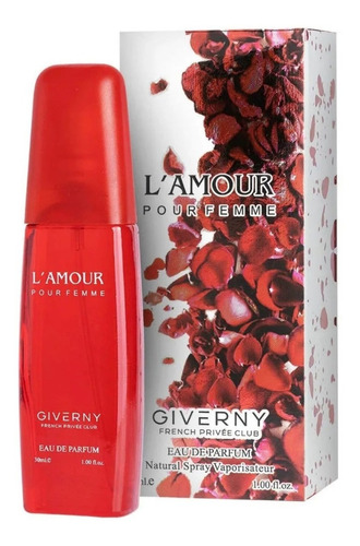 Perfume Feminino Giverny L'amour Pour Femme 30ml Volume da unidade 30 mL