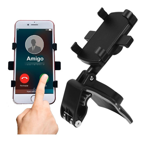 Soporte De Broche Clip Universal Para Teléfono Rotación 360°