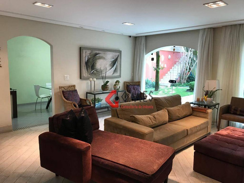 Imagem 1 de 30 de Sobrado Com 3 Dormitórios À Venda, 247 M² Por R$ 1.700.000,00 - Jardim - Santo André/sp - So1112