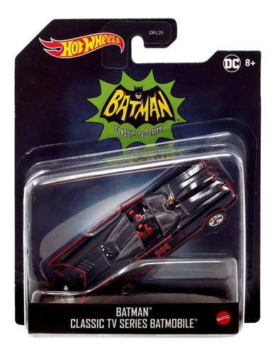 Auto Batimovil Batman Classic Tv Series - Hot Wheels Batman