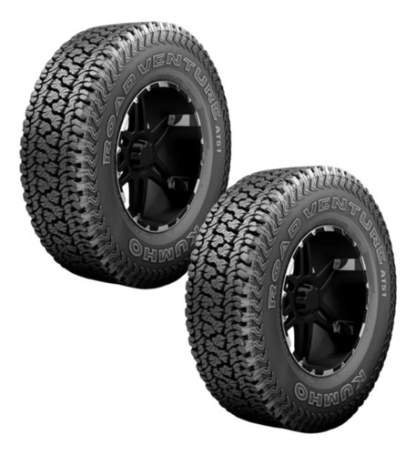 Paq X2 Llantas 255/70r16 Kumho Road Venture At51 104t