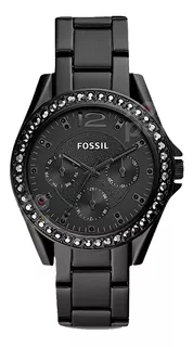 Reloj Fossil Negro Mujer Es4519 100% Original