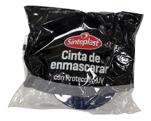 Pack X5 Cinta De Enmascarar Azul Filtro Uv Sinteplast | 18mm