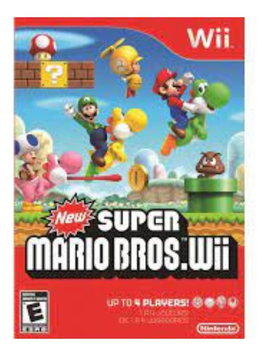 New Super Mario Bros Wii Original Mídia Física (Recondicionado)