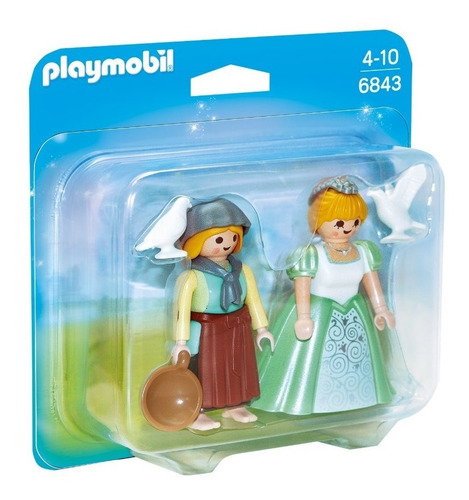 Todobloques Playmobil 6843 Duo Pack Princesa Y Sirvienta!!!!