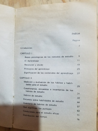 Métodos De Estudio (Usado)