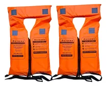 Comprar 2 Chalecos Salvavidas Poncho Reglamentario  Pna + Silbato