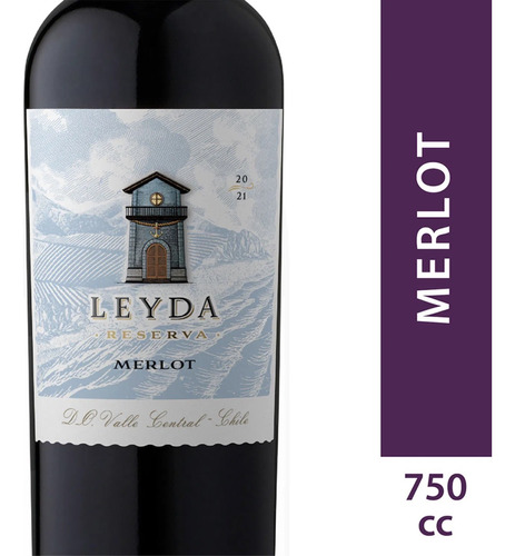 Vino Leyda Reserva - Merlot - 750ml