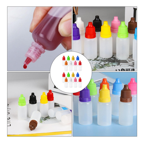 Botellas Cuentagotas Comprimibles, Líquido Para Ojos, Vacío,