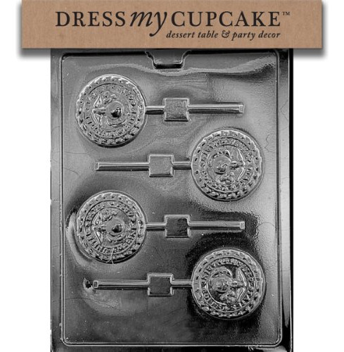 Dress My Cupcake Dmcj103 Molde Para Caramelos De Chocolate,