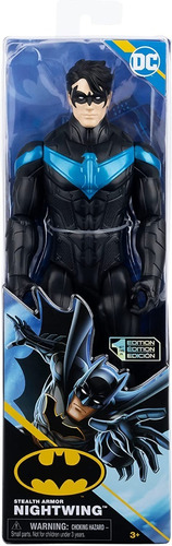 Figura Articulada 30 Cm Stealth Armor Nightwing 6065139 Dc