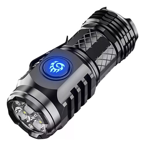 2 Piezas Monster Eyes Mini Linterna Flash Led Recargables