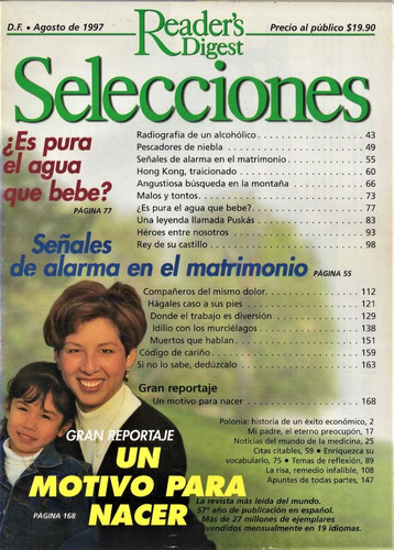 Selecciones Agosto 1997 - Matrimonio - Puskas - Murciélagos