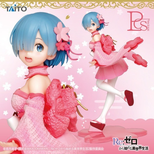 Figura Re:zero - Precious Figure Sakura - Rem Original Taito