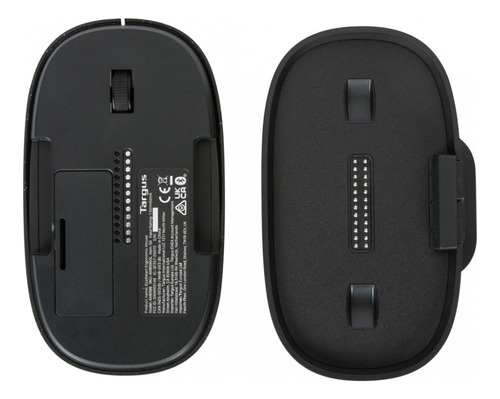 Mouse Ergonómico Targus Óptico Amb586gl, Bluetooth, Negro