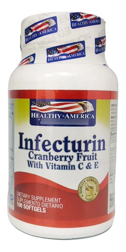 Infecturin Cranberry Fruit X100 - Unidad a $522