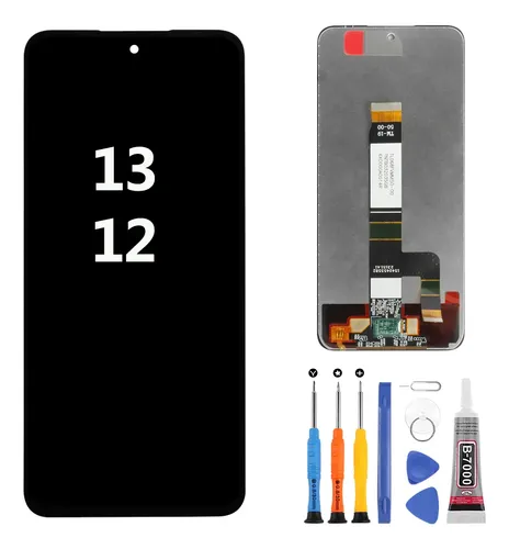 Tiroir Carte Dual SIM Remplacement Xiaomi Redmi 13 4G (2404ARN45A, 24040RN64Y) Noir