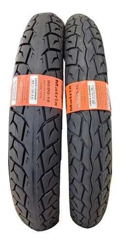 Par Pneu Levorin Matrix 80/100-18 + 90/90-18 Honda / Yamaha