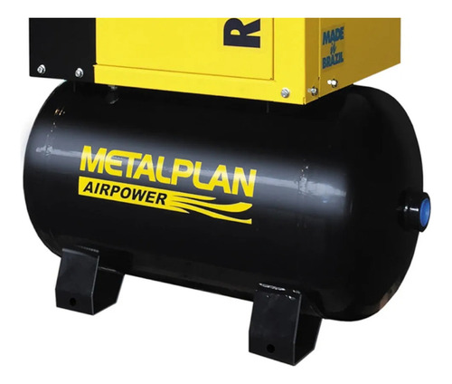 Compressor De Ar Parafuso 4 Hp 67l 10 Bar Trif Rp4 Metalplan