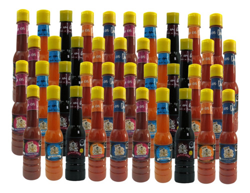 Salsas Catalina 5 Sabores Diferentes Caja 40pz 300ml