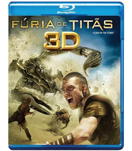 Blu-ray 3d - Fúria De Titãs - Original & Lacrado