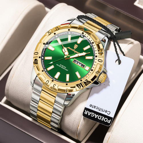 Reloj Impermeable Para Hombre Con Indicador De Fecha