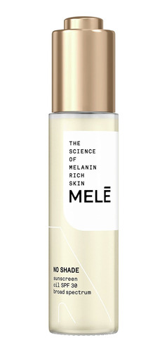 Mele Aceite De Proteccin Solar Para Proteccin Uv, Sin Sombra