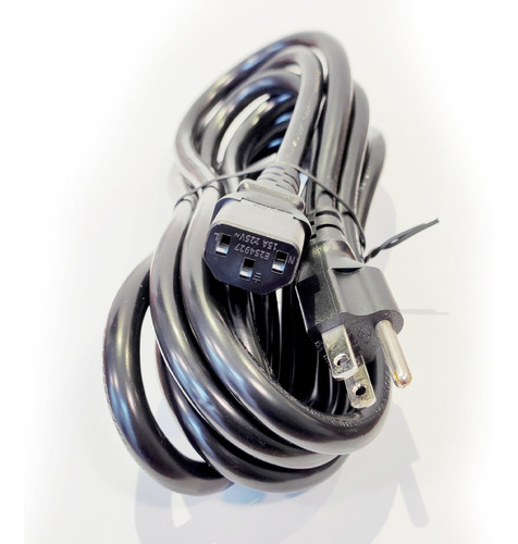 Cable De Poder Dell Servidor C13 A 5-15p 15a 300v 14awg 3mts