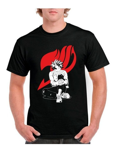 Polera Estampada Fairy Tail / Natsu R335g335